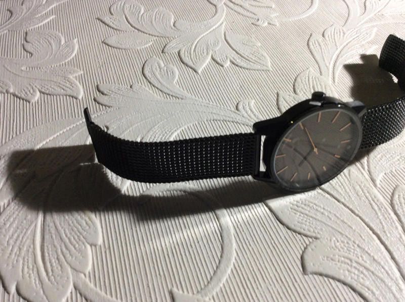 Designer Unknown black mesh bracelet watch Size ONE SIZE - 11 Thumbnail
