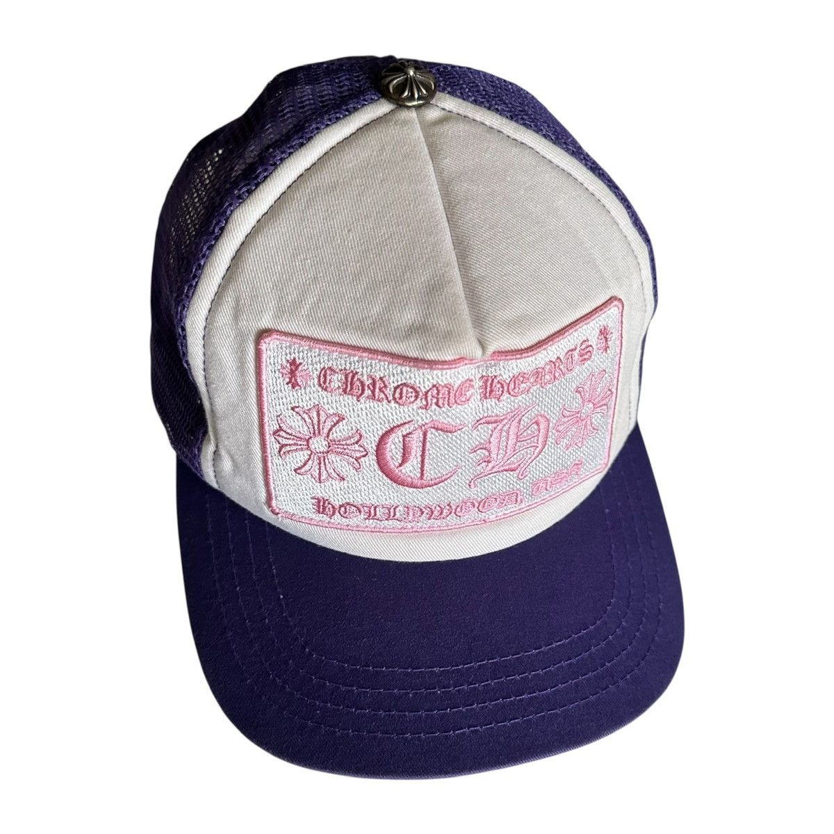 Chrome Hearts Chrome Hearts CH Trucker Hat Cap Size ONE SIZE - 3 Thumbnail