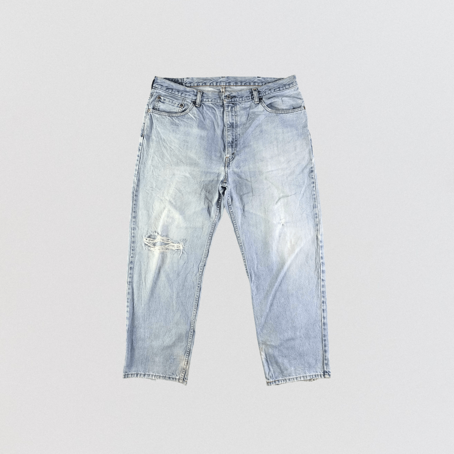 Levi's × Vintage Vintage Light Wash Levis 550 Jeans-JM3360 Size US 39 - 1 Thumbnail