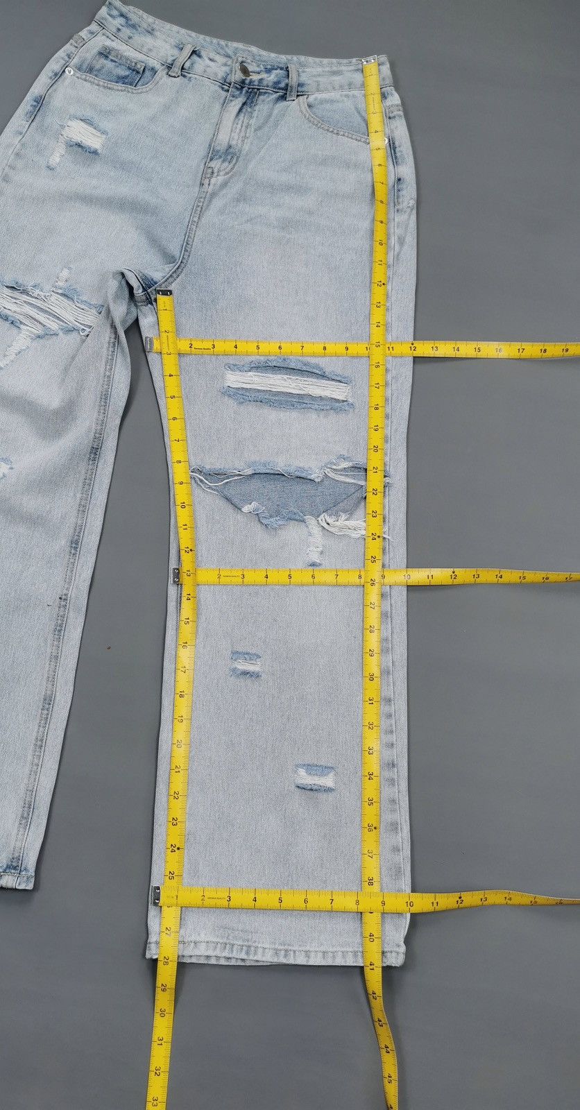 Japanese Brand Ripped Jeans Size US 28 / EU 44 - 11 Thumbnail