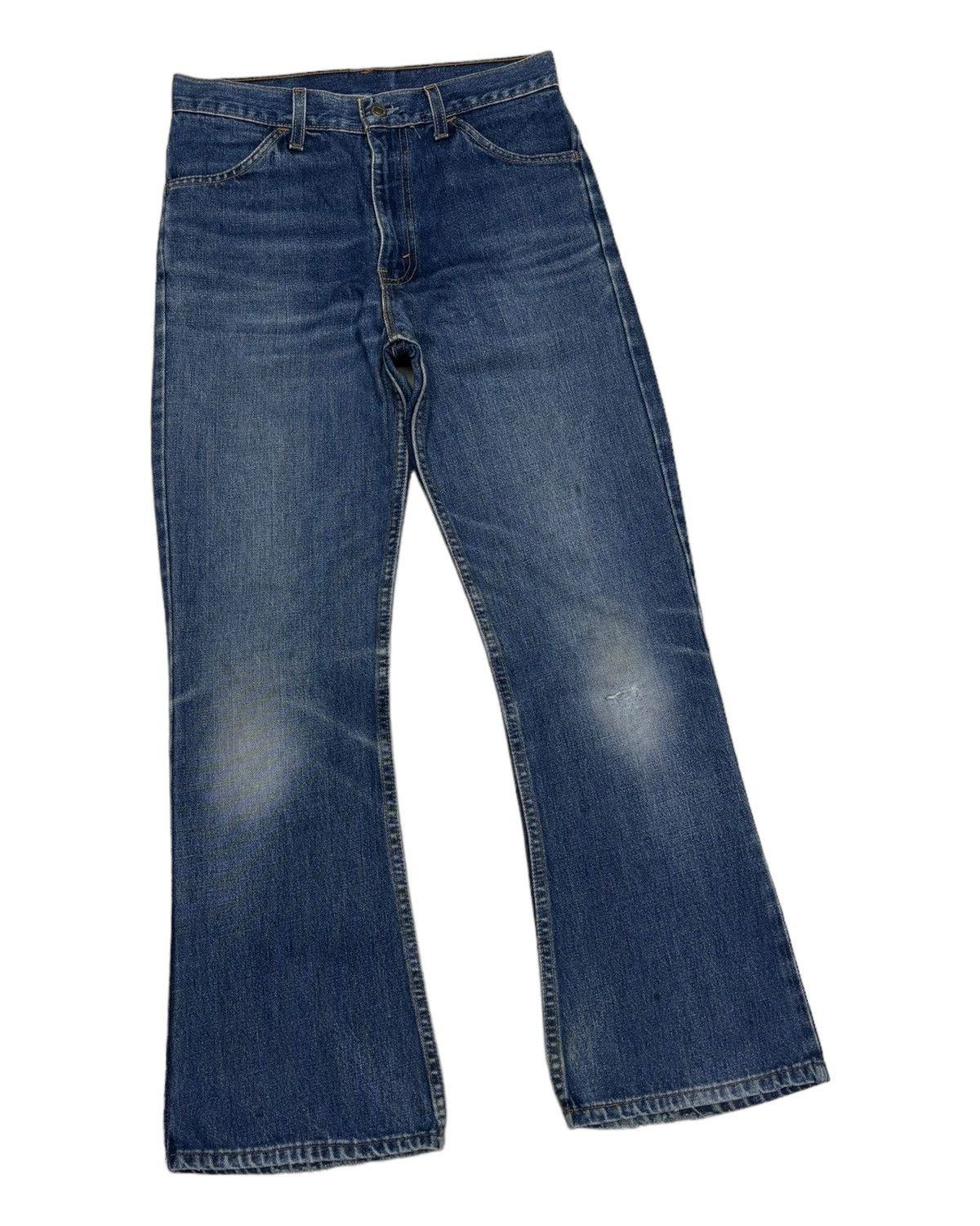 Levi's VINTAGE 80s LEVIS 646 ORANGE TAB BOOTCUT DENIM JEANS Size US 29 - 3 Thumbnail