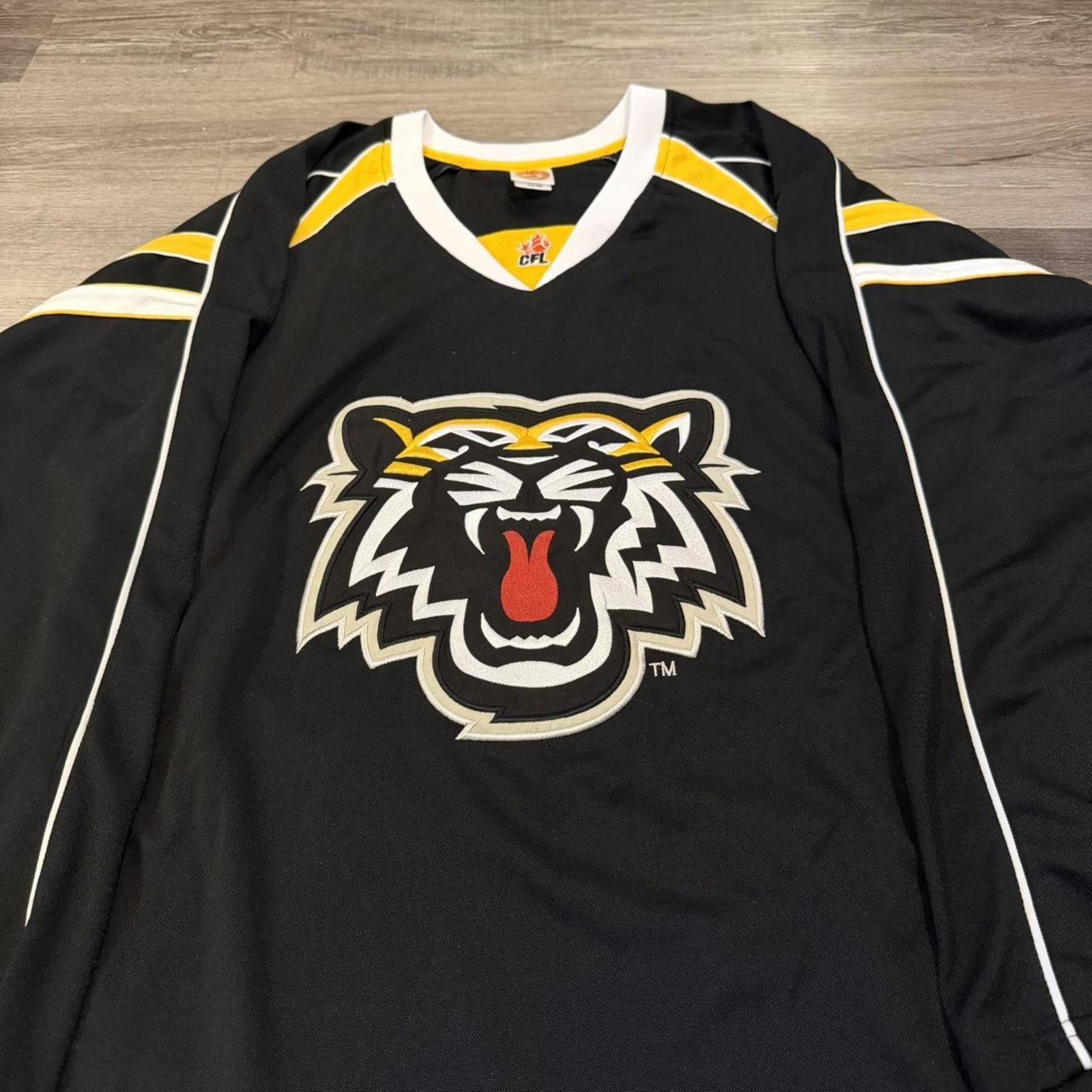 Other Vintage Hamilton tiger cats CFL long sleeve jersey 00s M/L Size US M / EU 48-50 / 2 - 2 Thumbnail