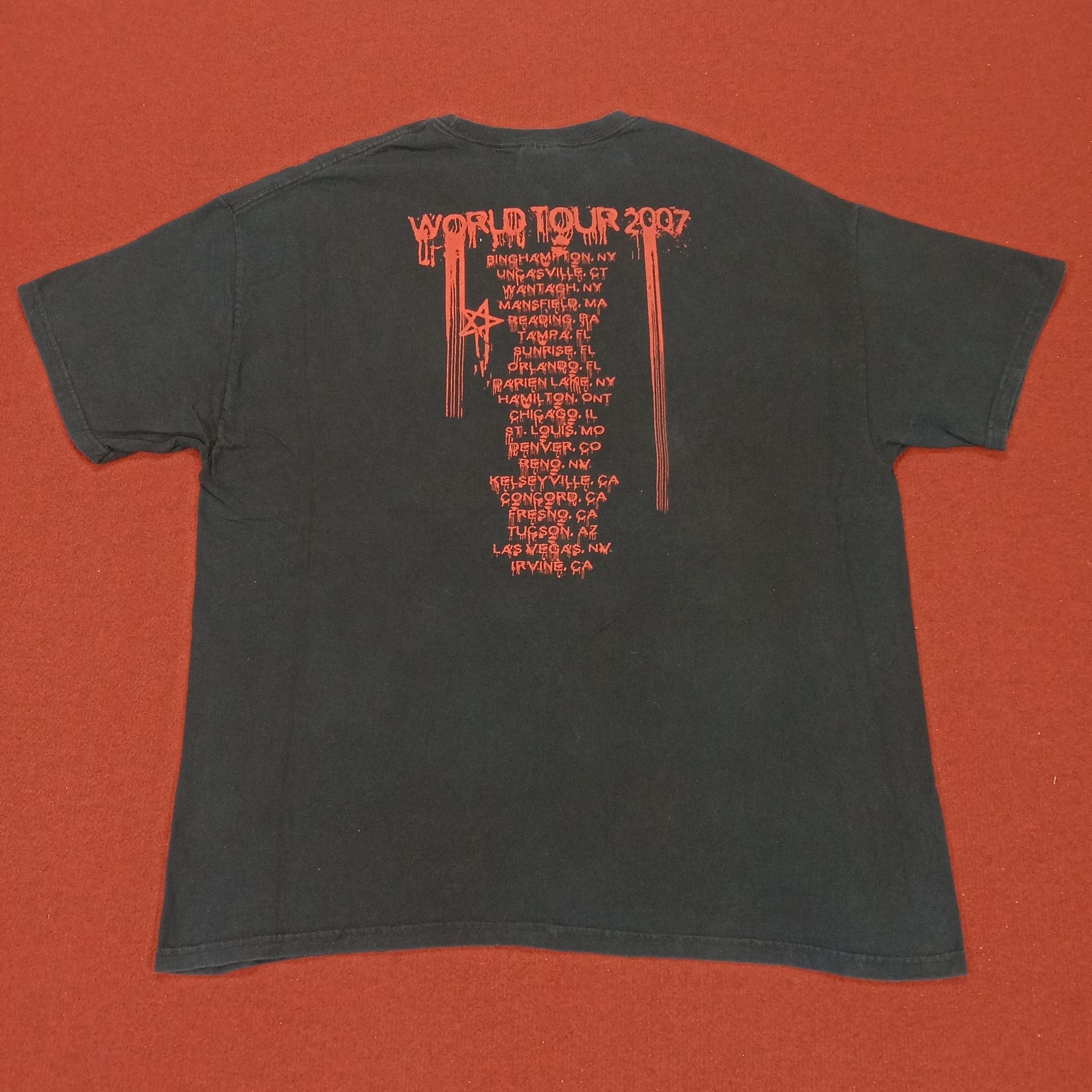 Band Tees × Vintage Heaven And Hell Rules Music Tour Tshirt Vintage Size US XL / EU 56 / 4 - 3 Thumbnail