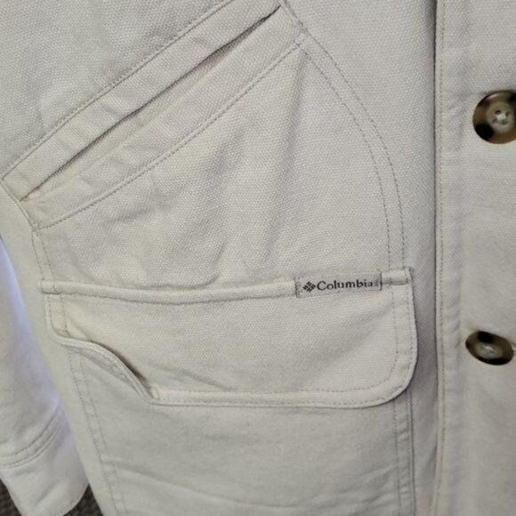 Columbia Columbia Original Field Cream Barn Sz. M Full Button Insulat Size US M / EU 48-50 / 2 - 5 Thumbnail