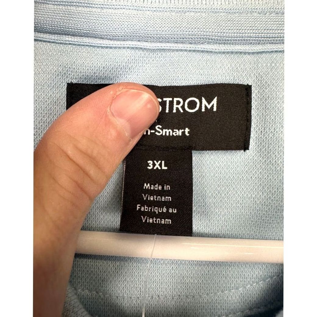 Nordstrom Nordstrom Tech Smart Golf Polo Shirt Men 3XL Blue Short Sleeve Polo Shirt Golf Polo Shirt Men 3XL Blue Short Sleeve Tech Smart Mens Polo Shirt Size US XXL / EU 58 / 5 - 4 Thumbnail
