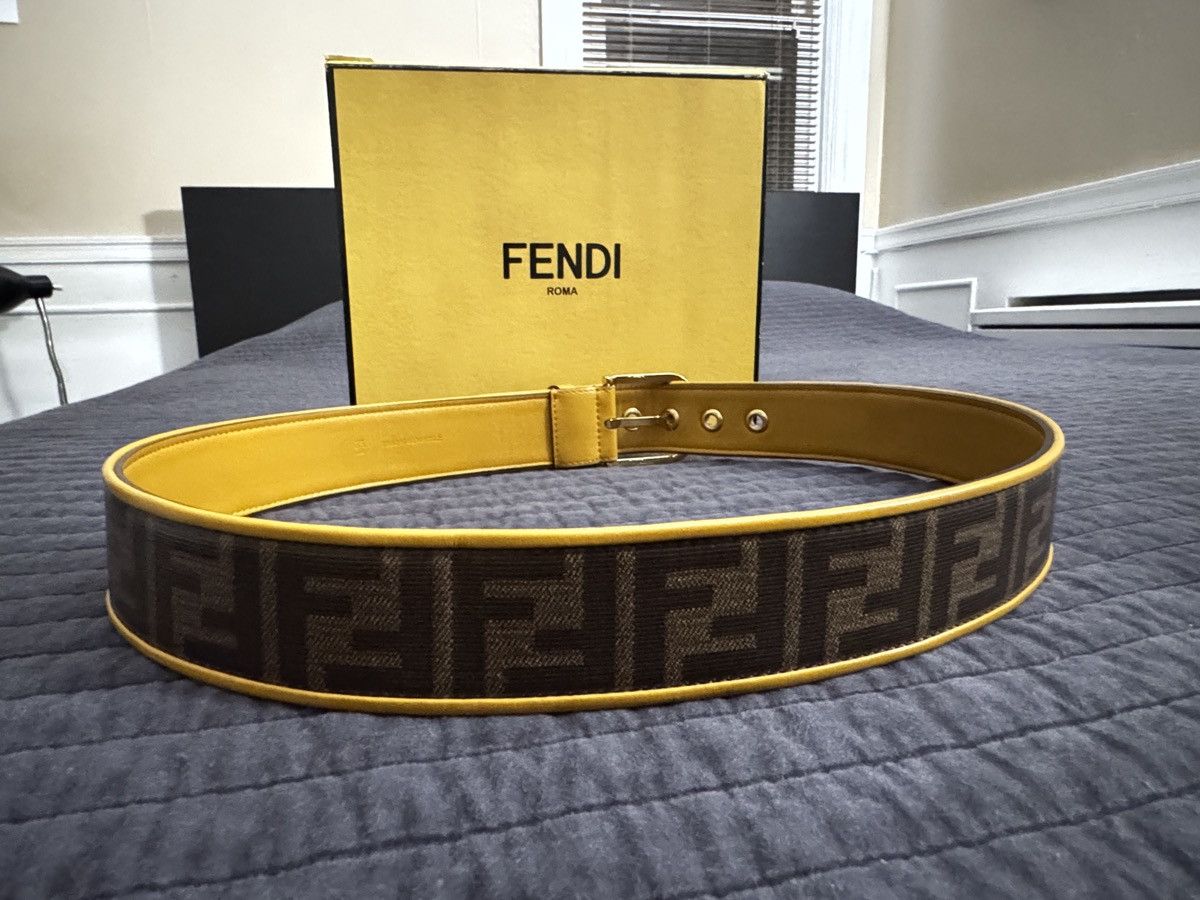 Fendi Fendi Belt FF monogram Size 38 - 3 Thumbnail