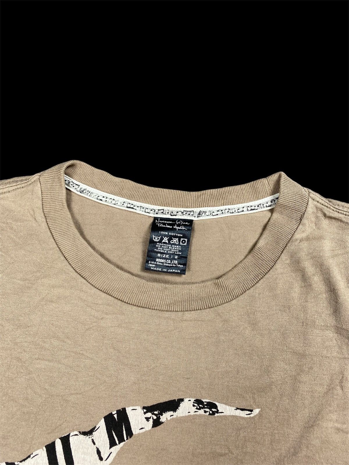 Number (N)ine Number Nine Musical Note T-Shirt Size US S / EU 44-46 / 1 - 9 Thumbnail