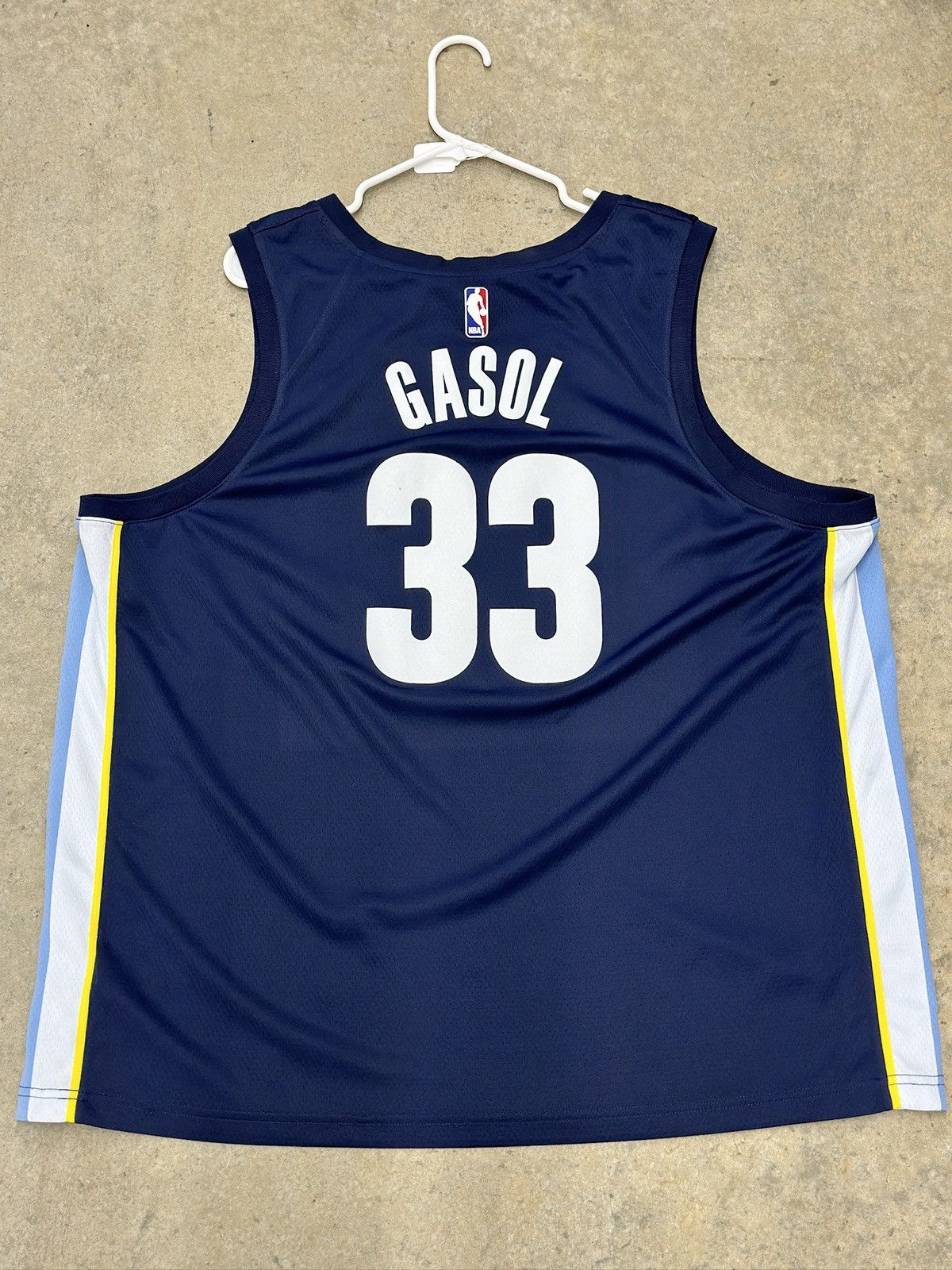 Nike Memphis Grizzlies Marc Gasol Swingman Jersey Size US XXL / EU 58 / 5 - 3 Thumbnail