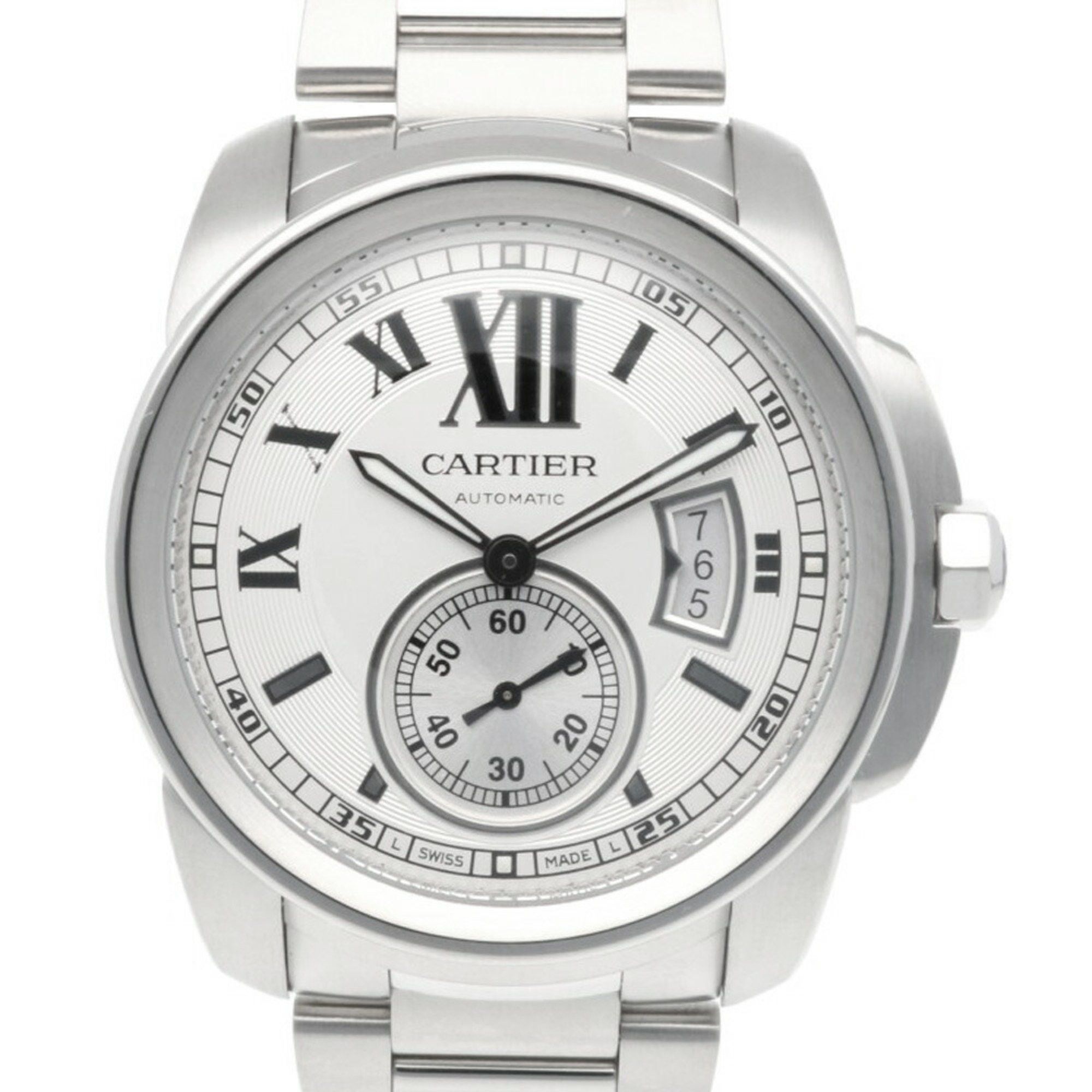 Cartier Cartier Calibre Watch, Stainless Steel W7100037, Automatic, Men's, CARTIER Size ONE SIZE - 1 Thumbnail