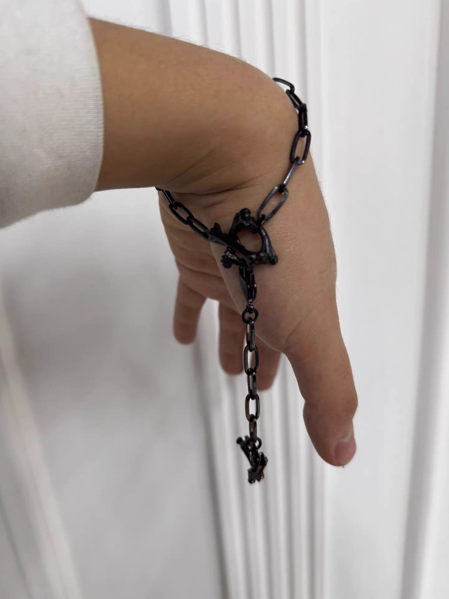 Number (N)ine Number (N)ine X jam home made Bone Triangle Bracelet K20 Size ONE SIZE - 8 Thumbnail