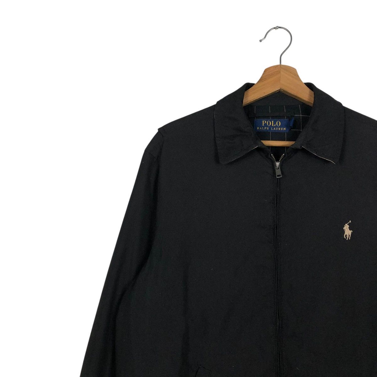 Polo Ralph Lauren 🔥RICH BLACK VINTAGE BOMBER JACKET POLO RALPH LAUREN BLANKET Size US S / EU 44-46 / 1 - 10 Thumbnail
