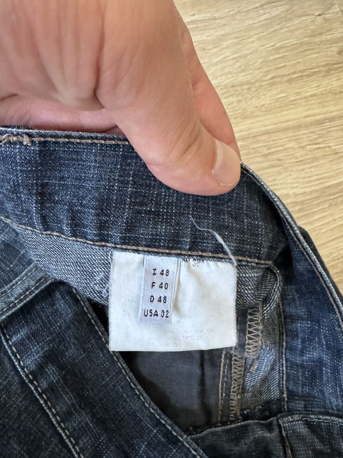 Marithe + Francois Girbaud Vintage Y2K Marithe Francois Girbaud Flared Denim Jeans Size 28" / US 6 / IT 42 - 6 Thumbnail