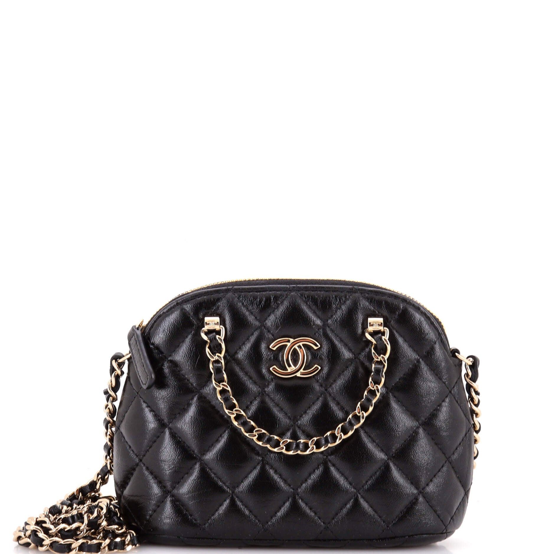 Chanel CC Dome Zip Clutch with Chain Size ONE SIZE - 1 Thumbnail