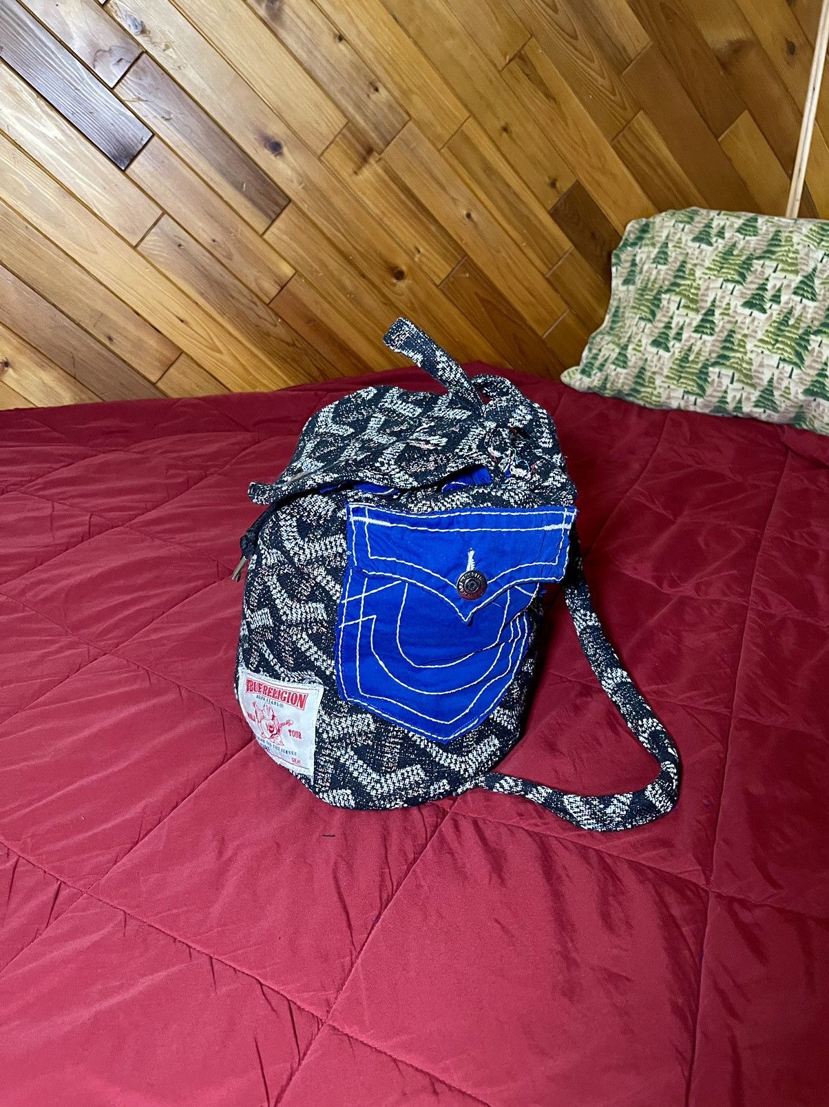 Vintage Goyard x True Religion Tapestry Woven Back Pack Size ONE SIZE - 2 Thumbnail
