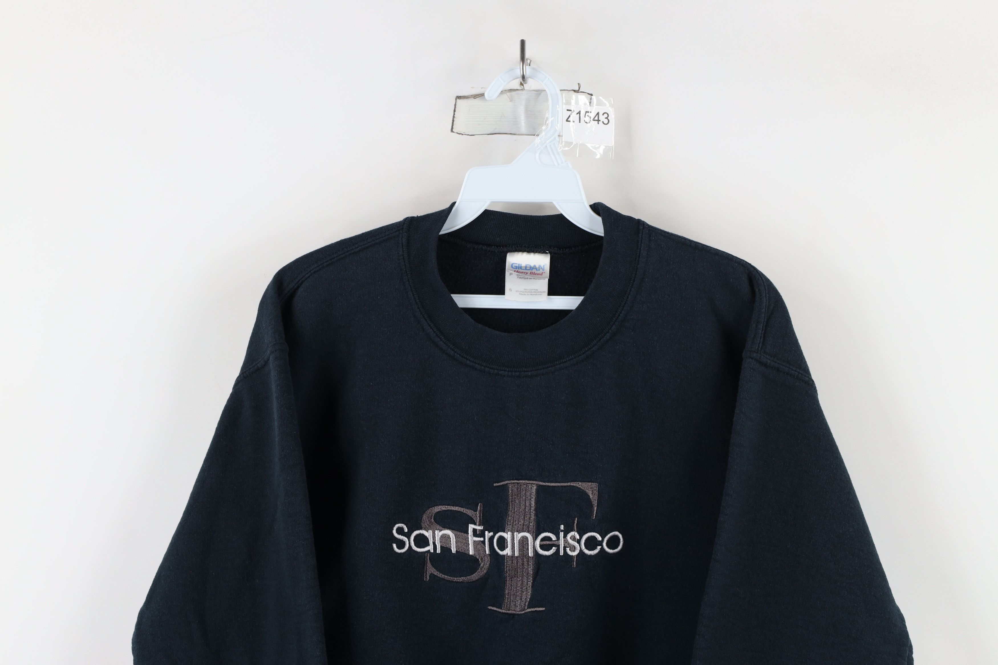 Vintage Vintage 90s Streetwear San Francisco California Sweatshirt Size S / US 4 / IT 40 - 2 Thumbnail