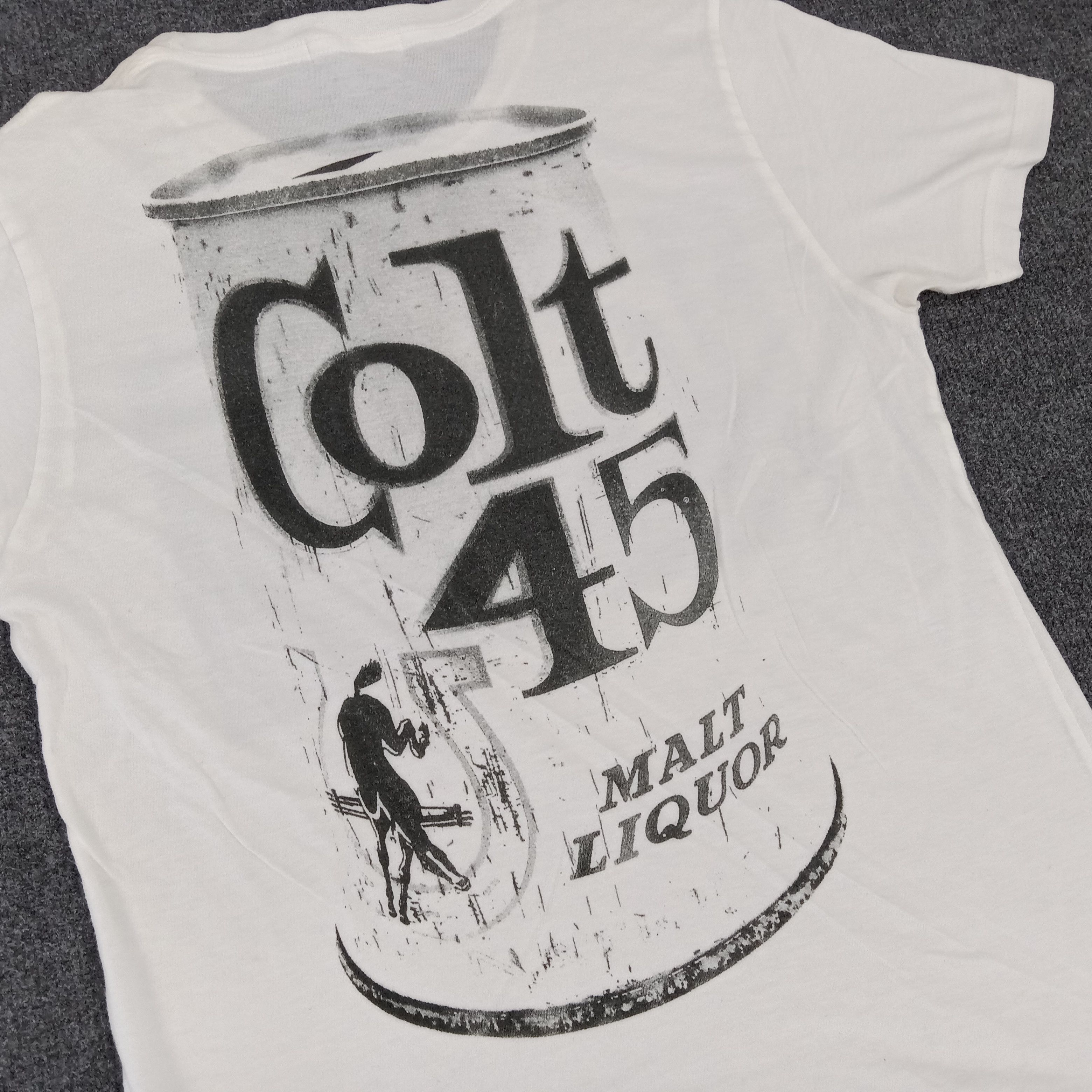 Hysteric Glamour × Japanese Brand × Vintage Hysteric Glamour Colt 45 Malt Liquor Band Tshirt Size US S / EU 44-46 / 1 - 4 Thumbnail