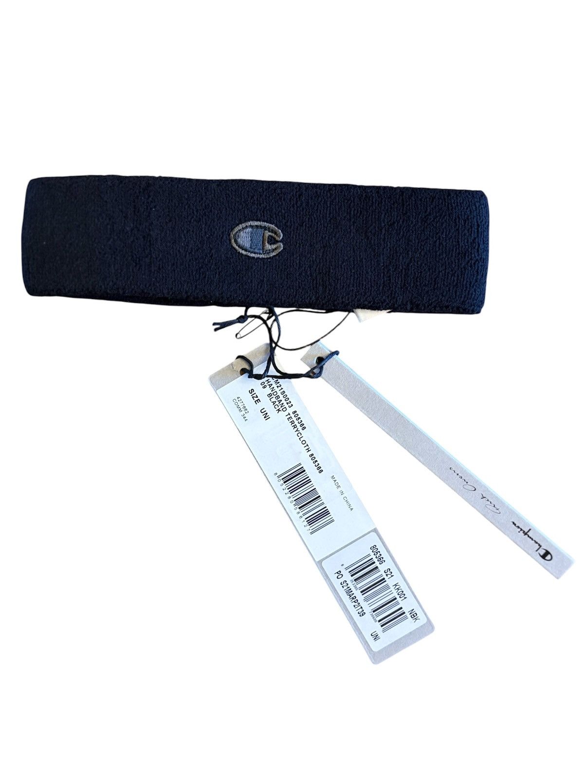 Rick Owens Rick Owens x Champion Headband Size ONE SIZE - 1 Thumbnail