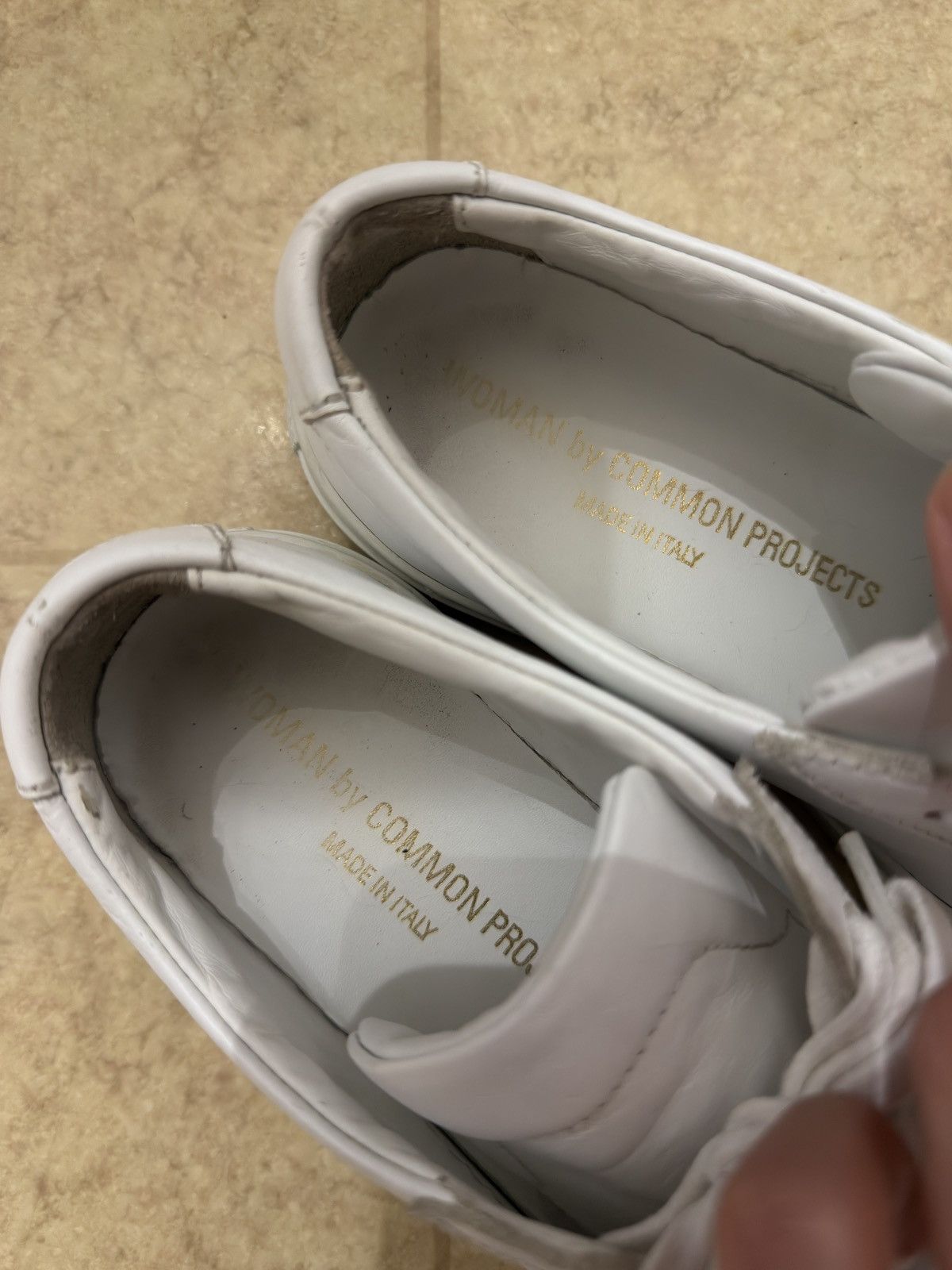 Common Projects Common Projects Achilles Low White Womens Sneakers Size 35 Size US 5 / IT 35 - 4 Thumbnail