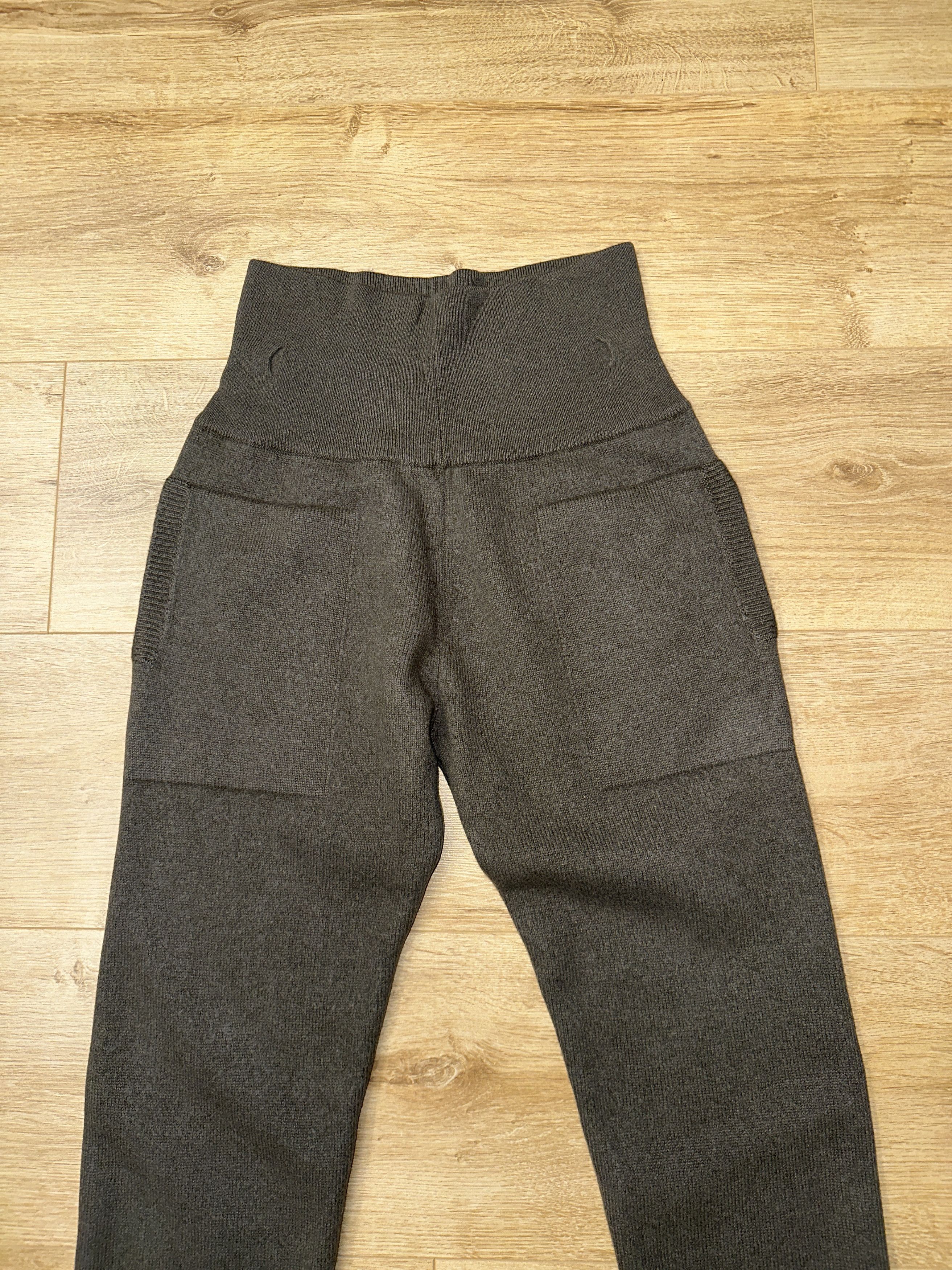 Hermes Hermès Cashmere Knit Jogger Pants Ribbed Waist Size 40 Size 27" / US 4 / IT 40 - 7 Thumbnail