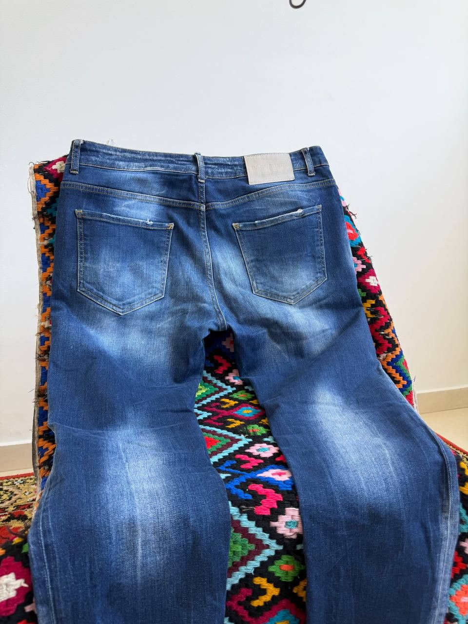 Dsquared2 Dsquared2 Distressed Washed Drip Luxury Y2K Jeans Size US 32 / EU 48 - 6 Thumbnail