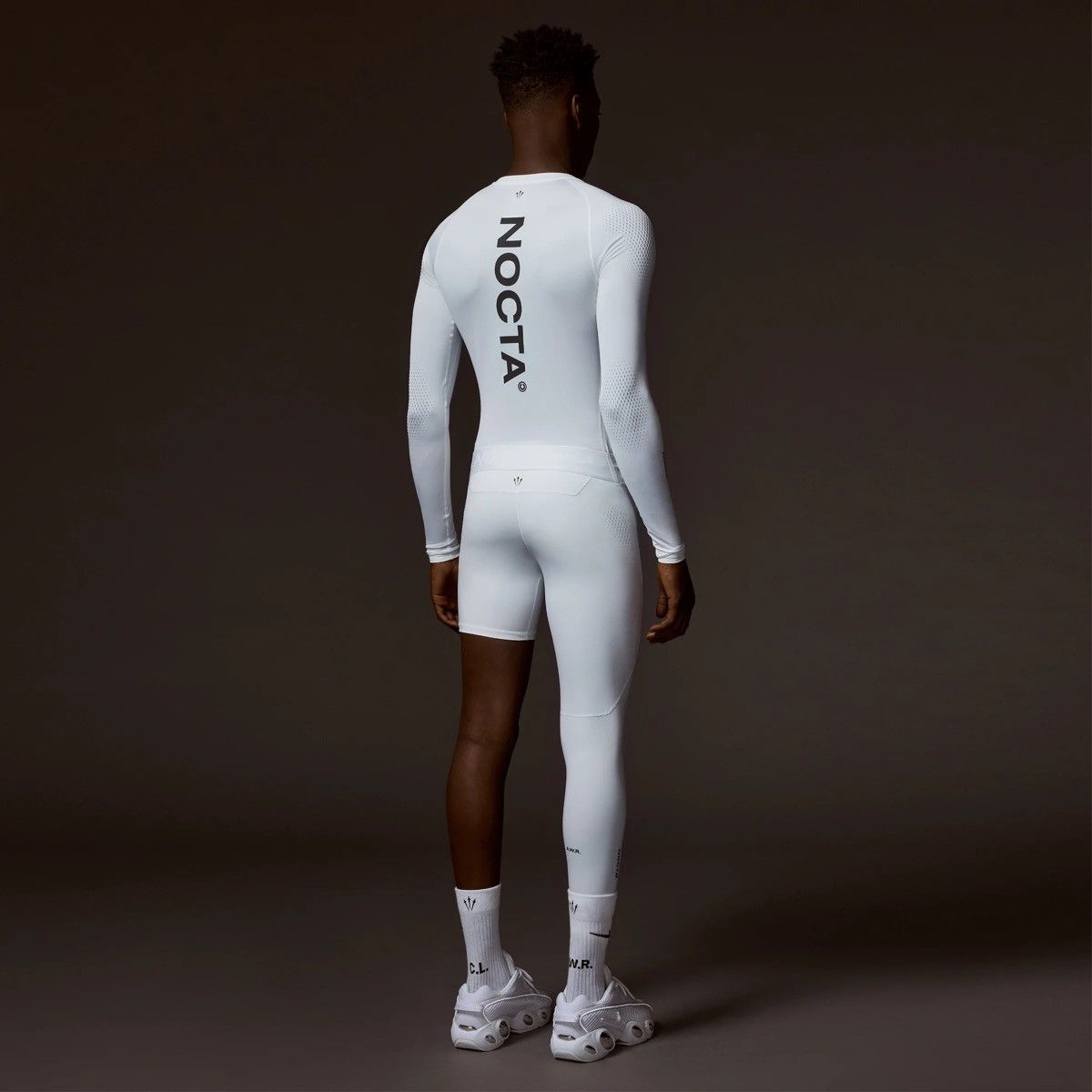 Drake × NOCTA × Nike Nocta x Nike - White Men's SingleLeg Basketball Tight size M Size US 30 / EU 46 - 3 Thumbnail
