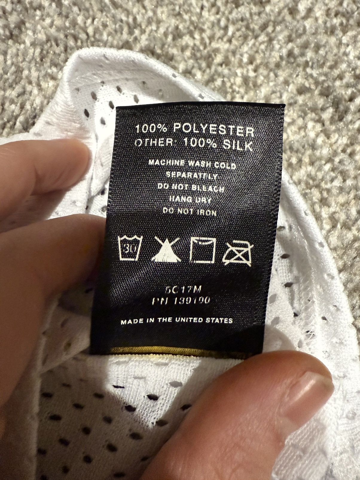 Fear of God White Mesh Tank Fifth Collection Size US S / EU 44-46 / 1 - 4 Thumbnail