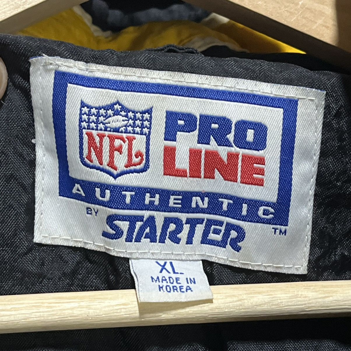 Starter VTG Pittsburgh Steelers Starter Pro Line 90s Puffer Jacket Size US XL / EU 56 / 4 - 7 Thumbnail