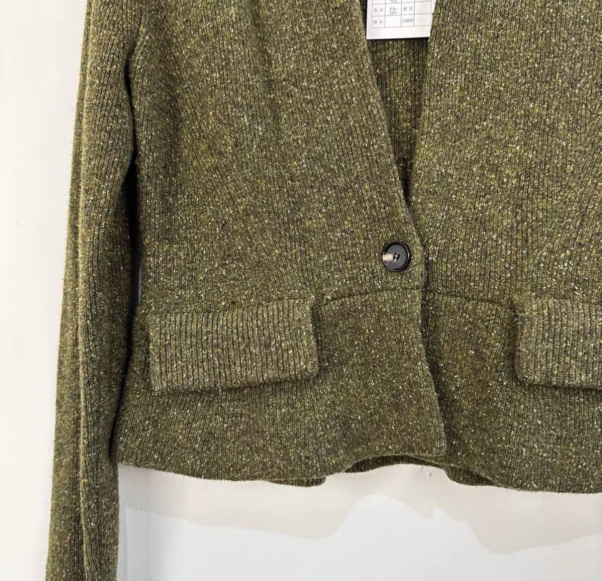 Burberry Burberry Wool Single-breasted Short Knit Jacket J42 Size M / US 6-8 / IT 42-44 - 4 Thumbnail