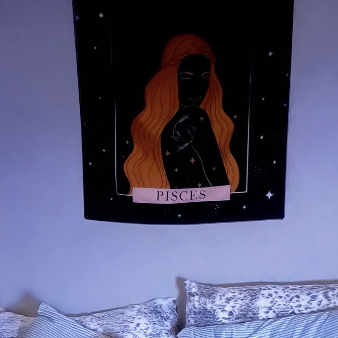 Other Pisces Tarot Constellation Astrology Zodiac Wall Tapestry Size ONE SIZE - 8 Thumbnail