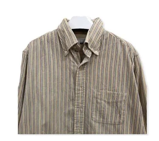 Vintage Vintage Blangrayish Striped Design Flannel Shirt 👕 Size US M / EU 48-50 / 2 - 2 Thumbnail