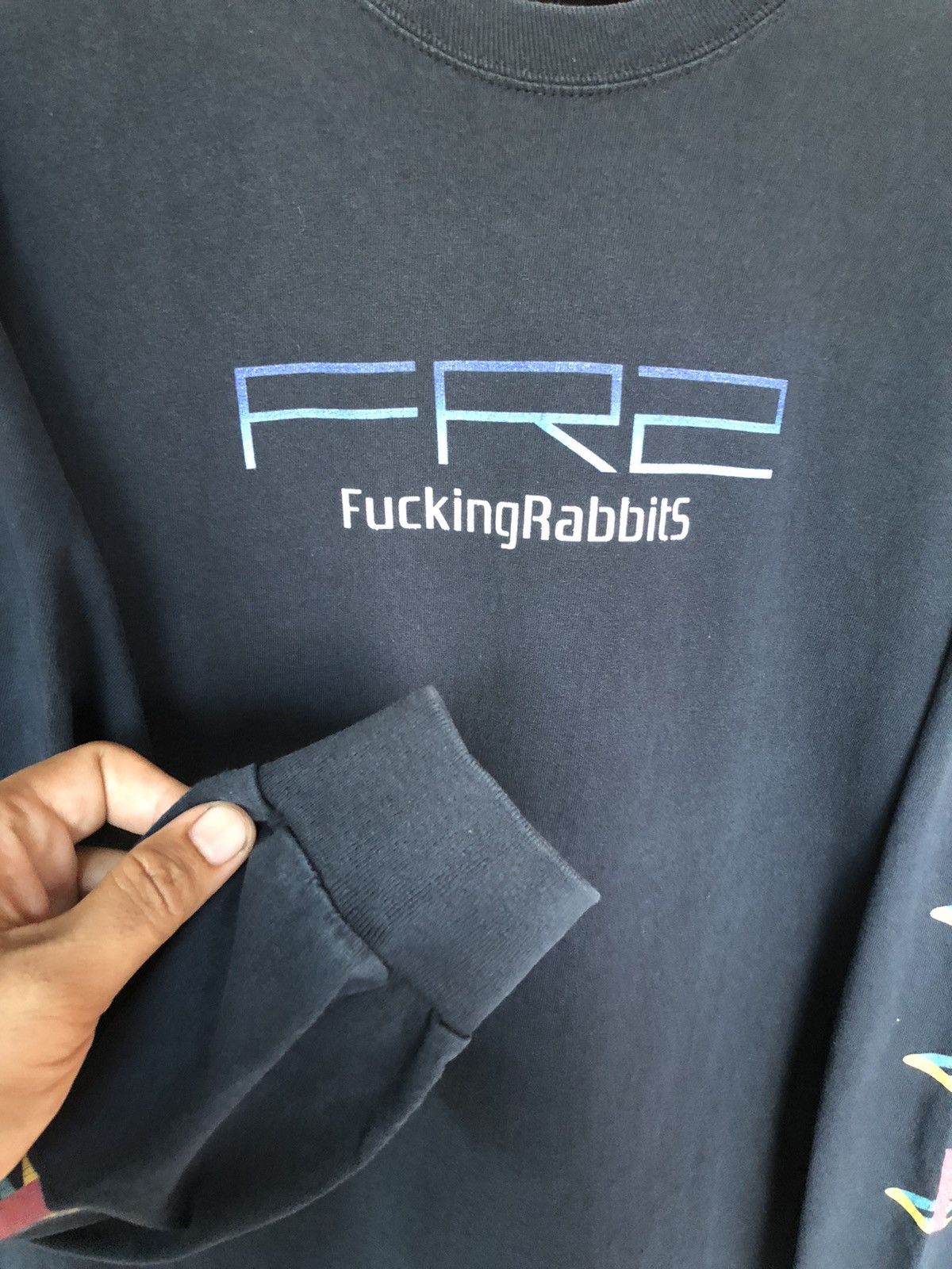 FR2 Vintage FR2 PlayStation Style Design Long sleeve Tee Size US L / EU 52-54 / 3 - 6 Thumbnail