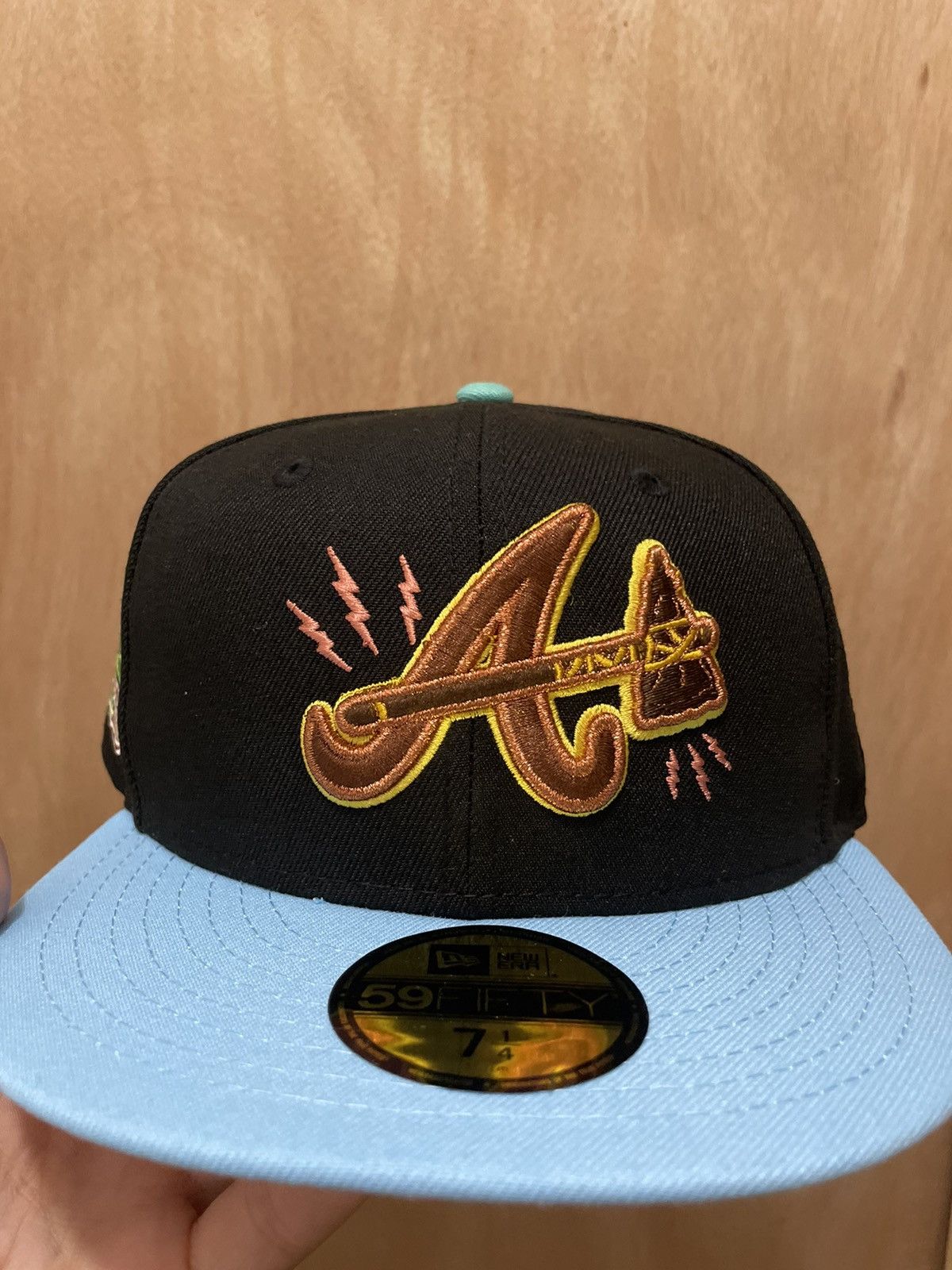 New Era Myfitteds Atlanta Braves 2000 all star game new era 7 1/4 Size ONE SIZE - 2 Thumbnail