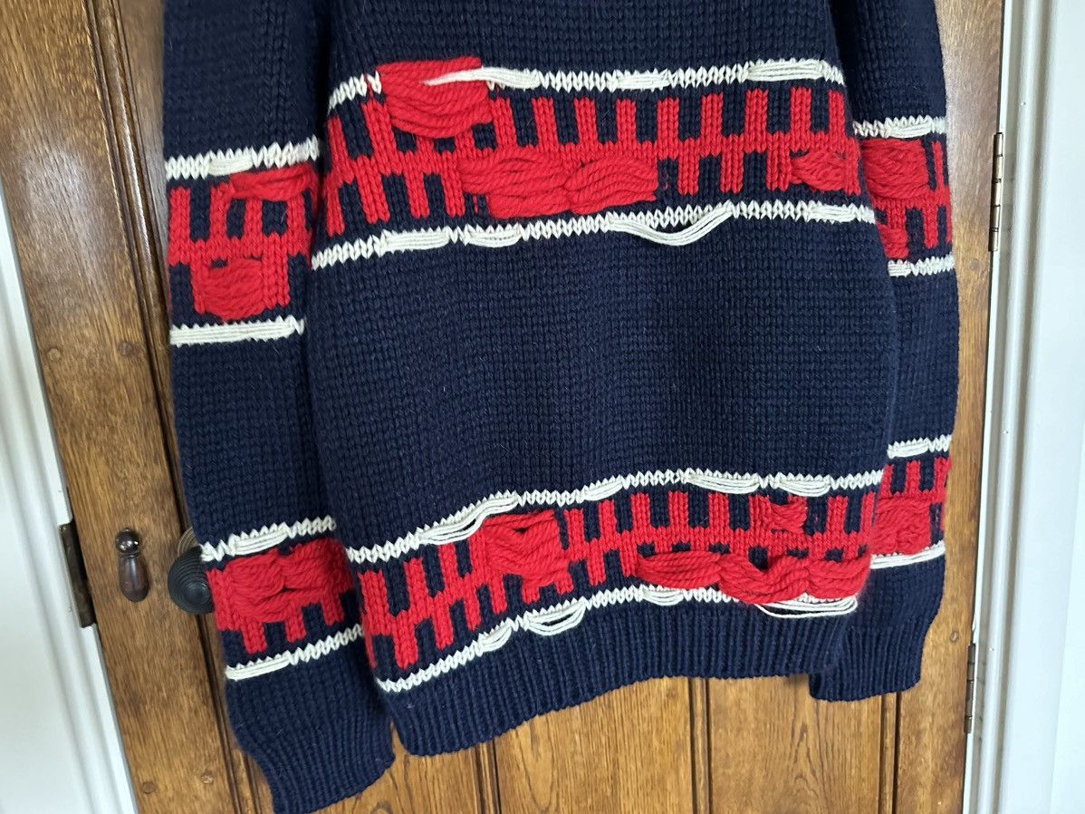 Calvin Klein 205W39NYC FW18 Calvin Klein 205w39nyc grail wool sweater RAF Simons Size US M / EU 48-50 / 2 - 19 Thumbnail