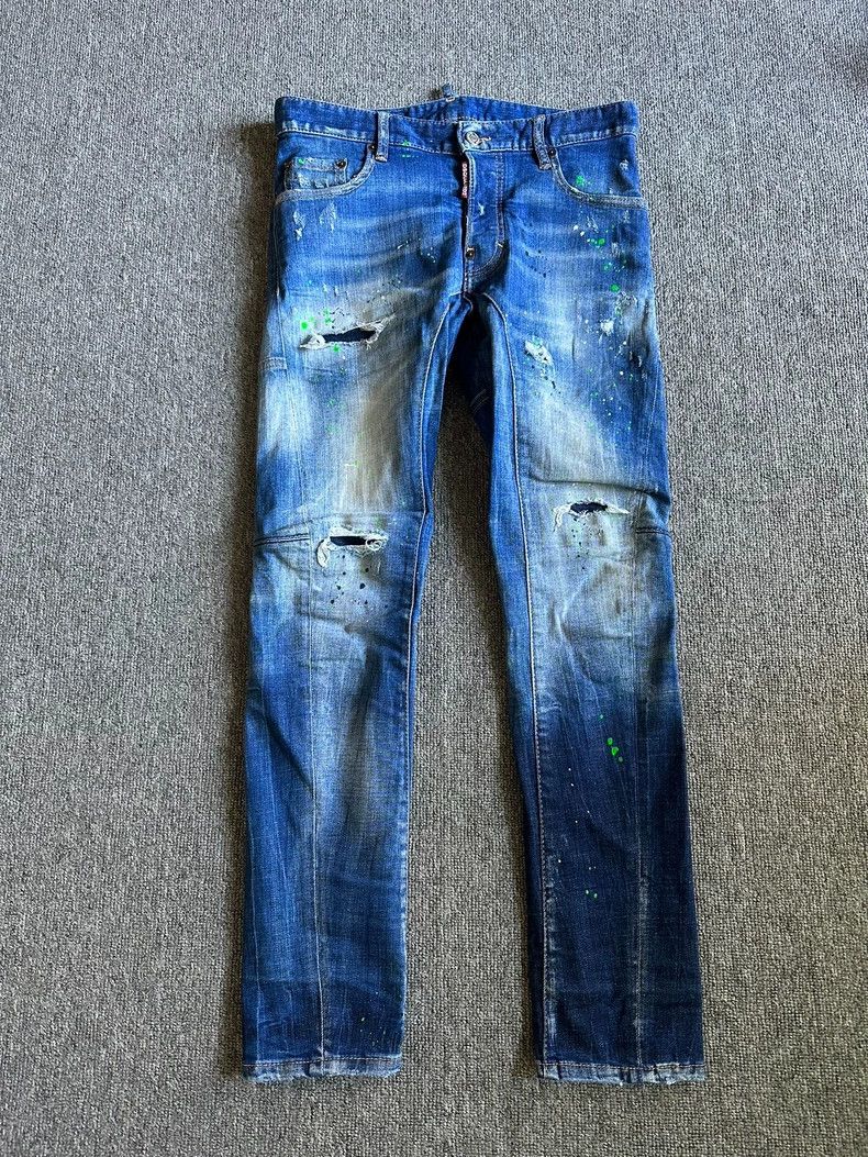 Other Dsquared2 size 44 Paint splash jeans Size US 28 / EU 44 - 1 Thumbnail