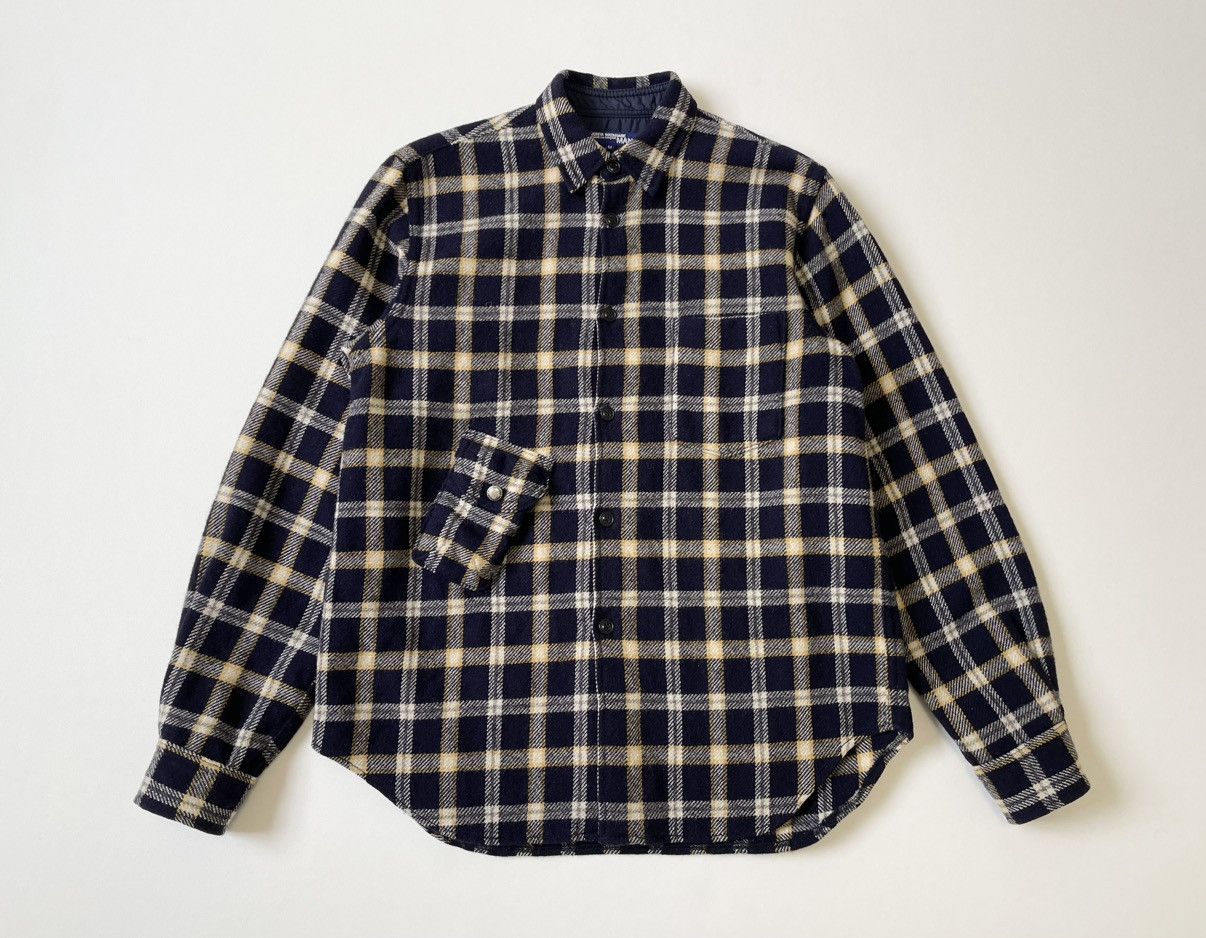 Comme des Garcons A/W 05 ‘Utility Pocket’ Check Flannel Shirt Size US M / EU 48-50 / 2 - 16 Thumbnail