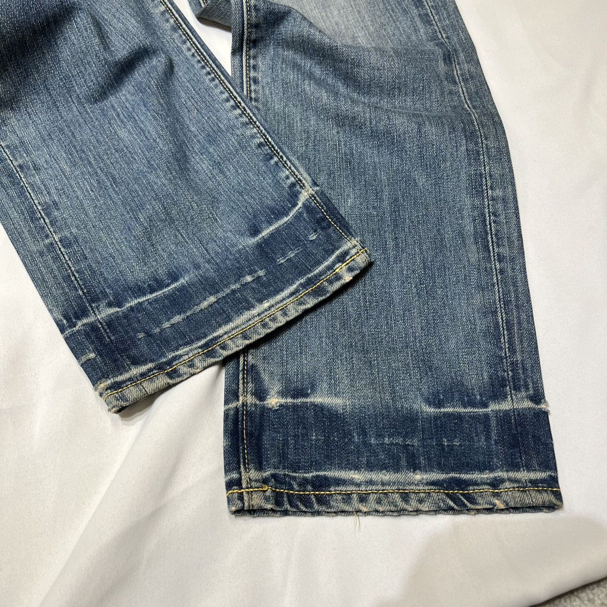 Ed Hardy Ed Hardy Native American Maiden Embroidered Straight Jeans Size US 32 / EU 48 - 15 Thumbnail