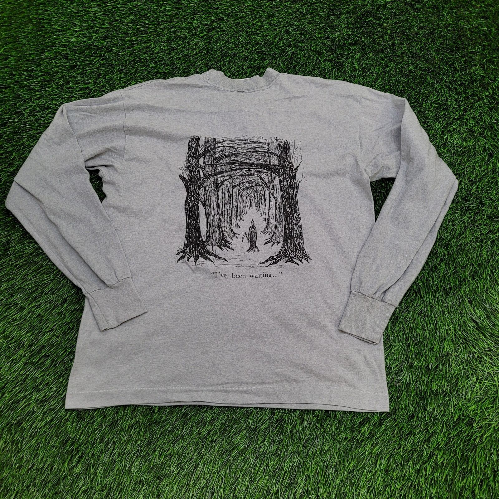 Vintage VTG 80s Alpha-Gamma-Sigma AGS Long-Sleeve Shirt S/M USA Size US S / EU 44-46 / 1 - 6 Thumbnail
