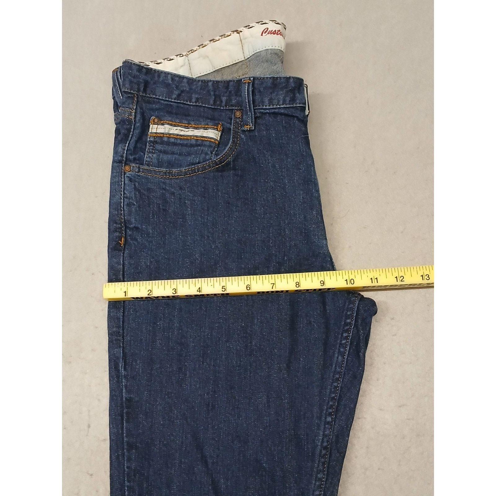 Vans Vans (36x30) Men's Straight Leg Blue Denim Jeans Size US 36 / EU 52 - 5 Thumbnail