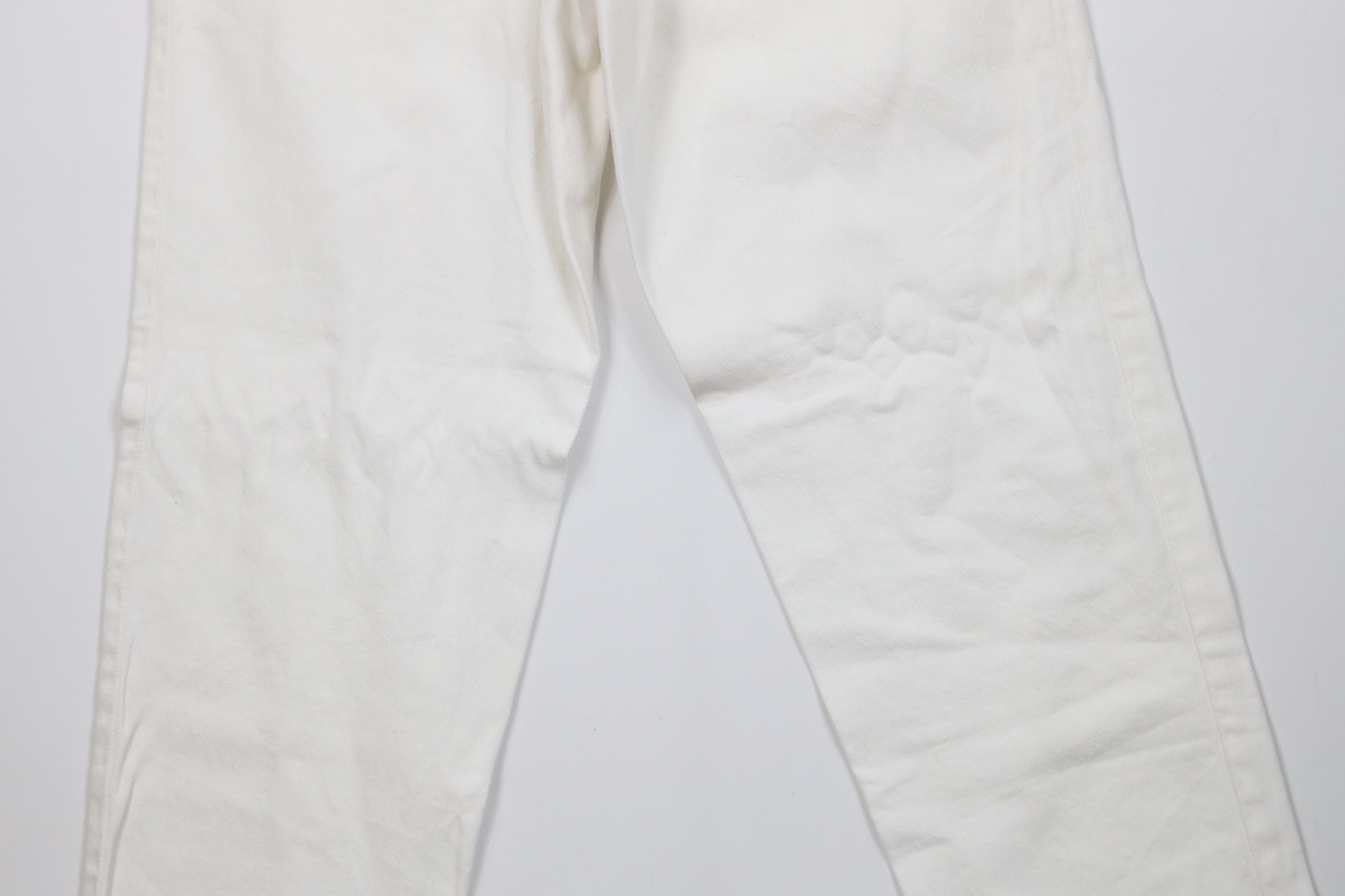 Levi's Vintage 90s Levis 550 Relaxed Tapered Leg Jeans White USA Size 32" / US 10 / IT 46 - 13 Thumbnail