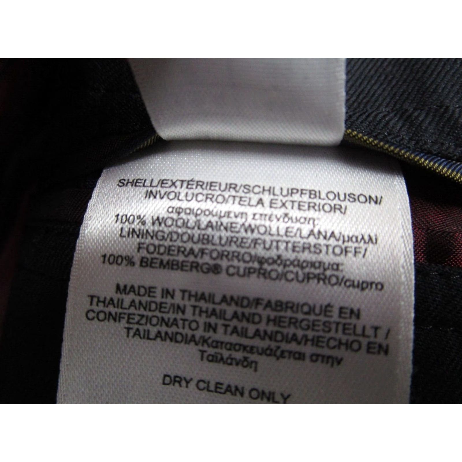 Brooks Brothers Brooks Brothers Jacket Mens 44 Long Blue Wool Blazer 2 Button Double Vent Size 44R - 5 Thumbnail