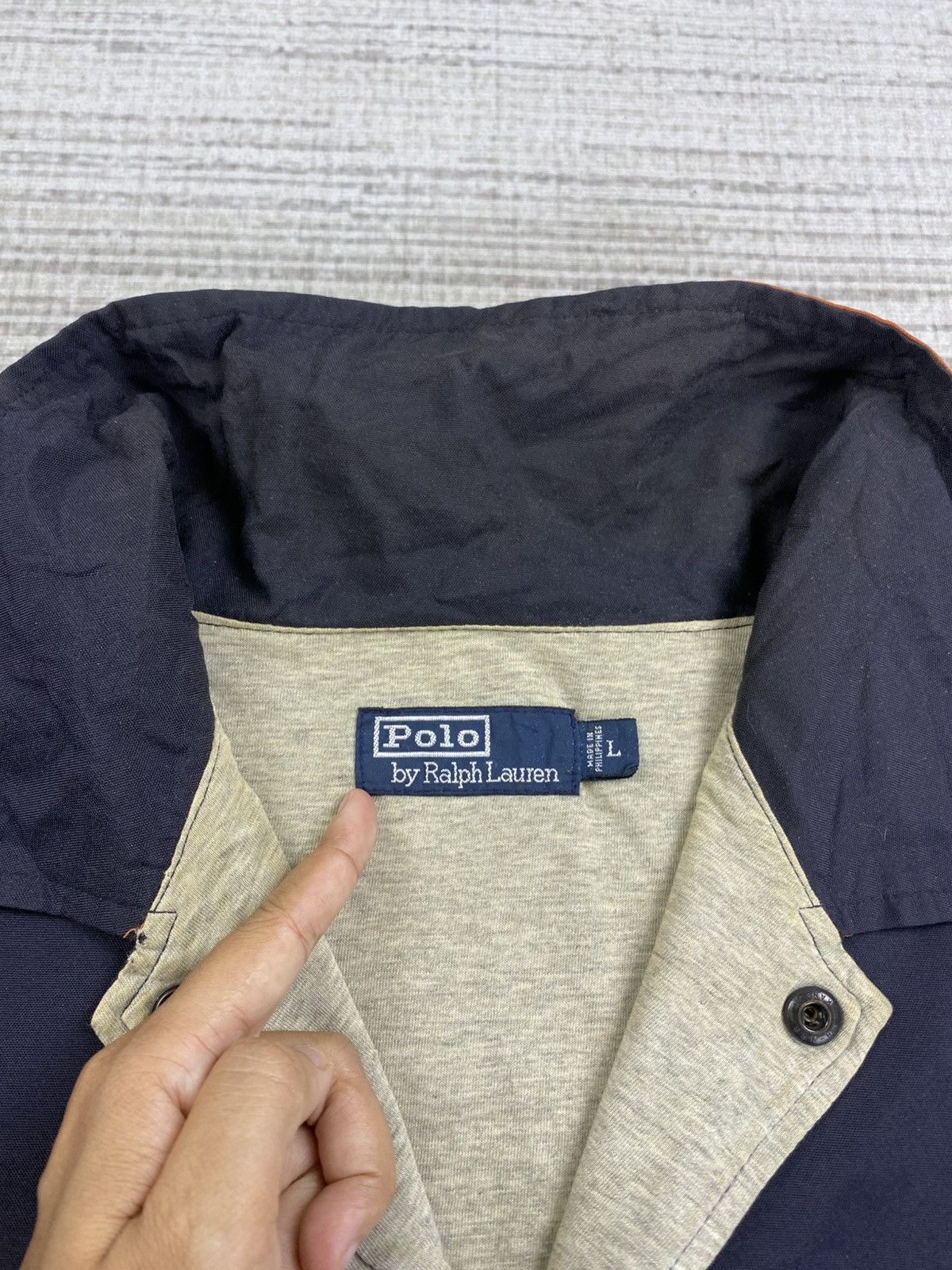 Polo Ralph Lauren × Vintage Vintage Polo Ralph Lauren Embroidery Spellout Jacket Size US XL / EU 56 / 4 - 10 Thumbnail