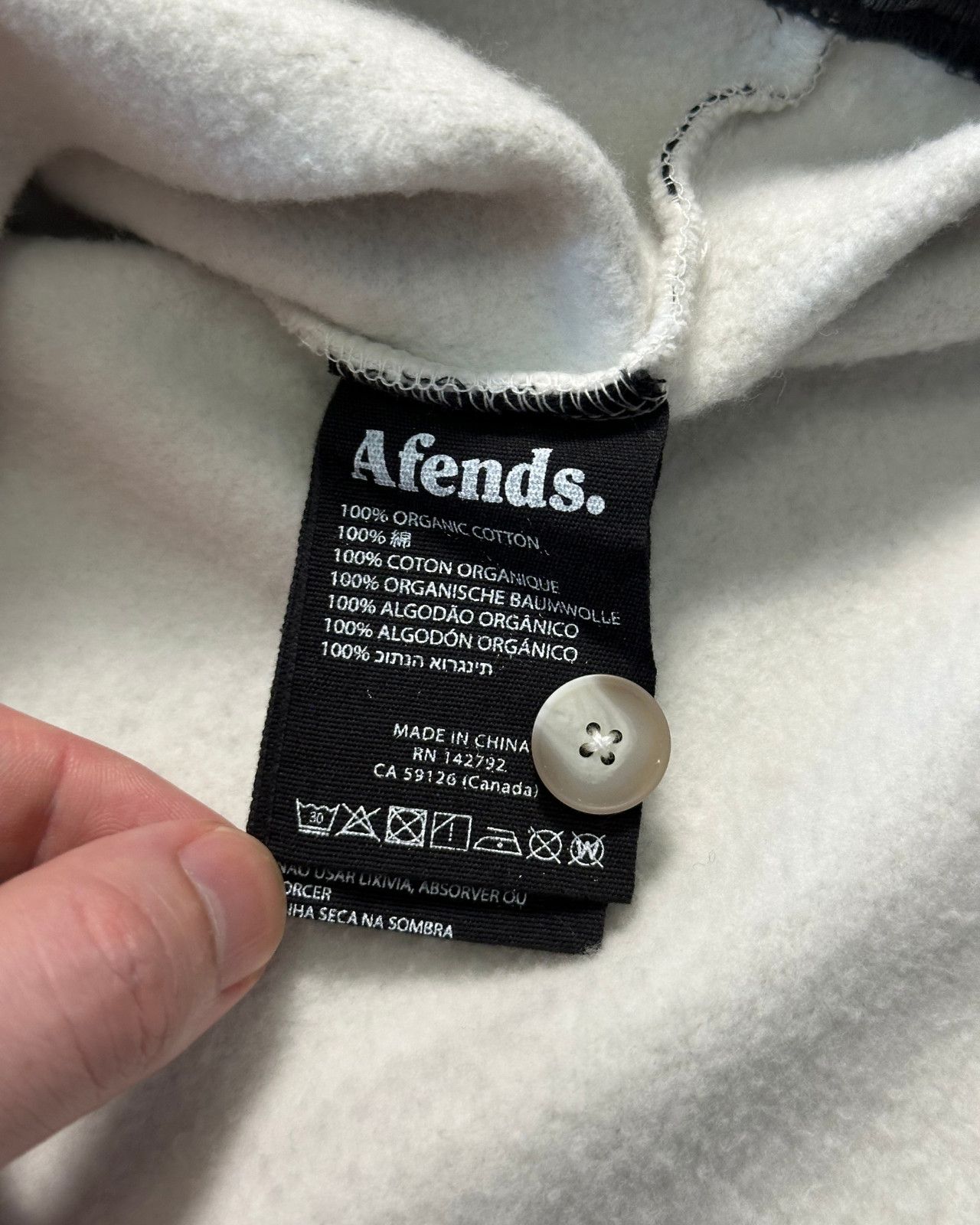 Afends Sample NWT Afends - Disorder - Women's Organic Hoodie Small Size S / US 4 / IT 40 - 9 Thumbnail