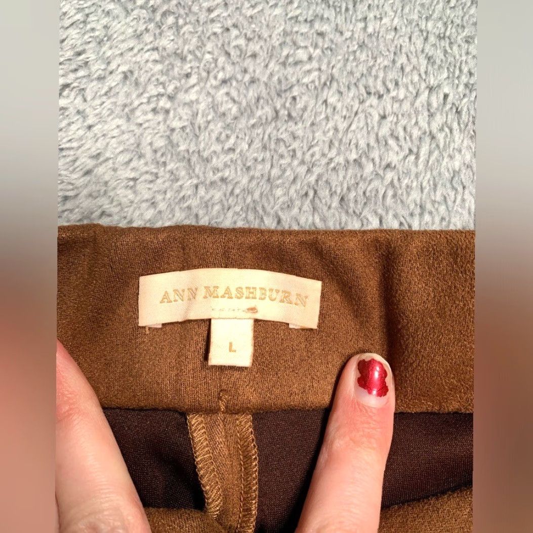 Vintage Ann Mashburn Brown Dress Pants L Regular Women Pants Brown L Ann Mashburn Dress Pants Women Large Brown Size 36" / US 14 / IT 50 - 6 Thumbnail