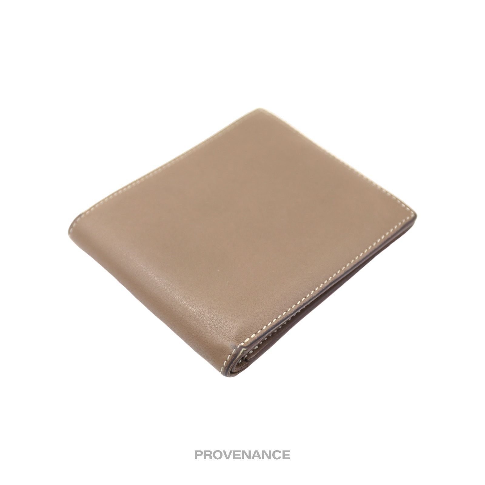 Hermes 🔴 Hermès Citizen Twill Compact Wallet - Etoupe Swift Size ONE SIZE - 5 Thumbnail