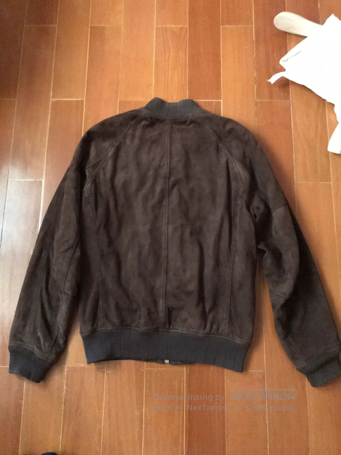 Visvim Brown Varsity Bomber Jacket Size S. Size US S / EU 44-46 / 1 - 2 Thumbnail