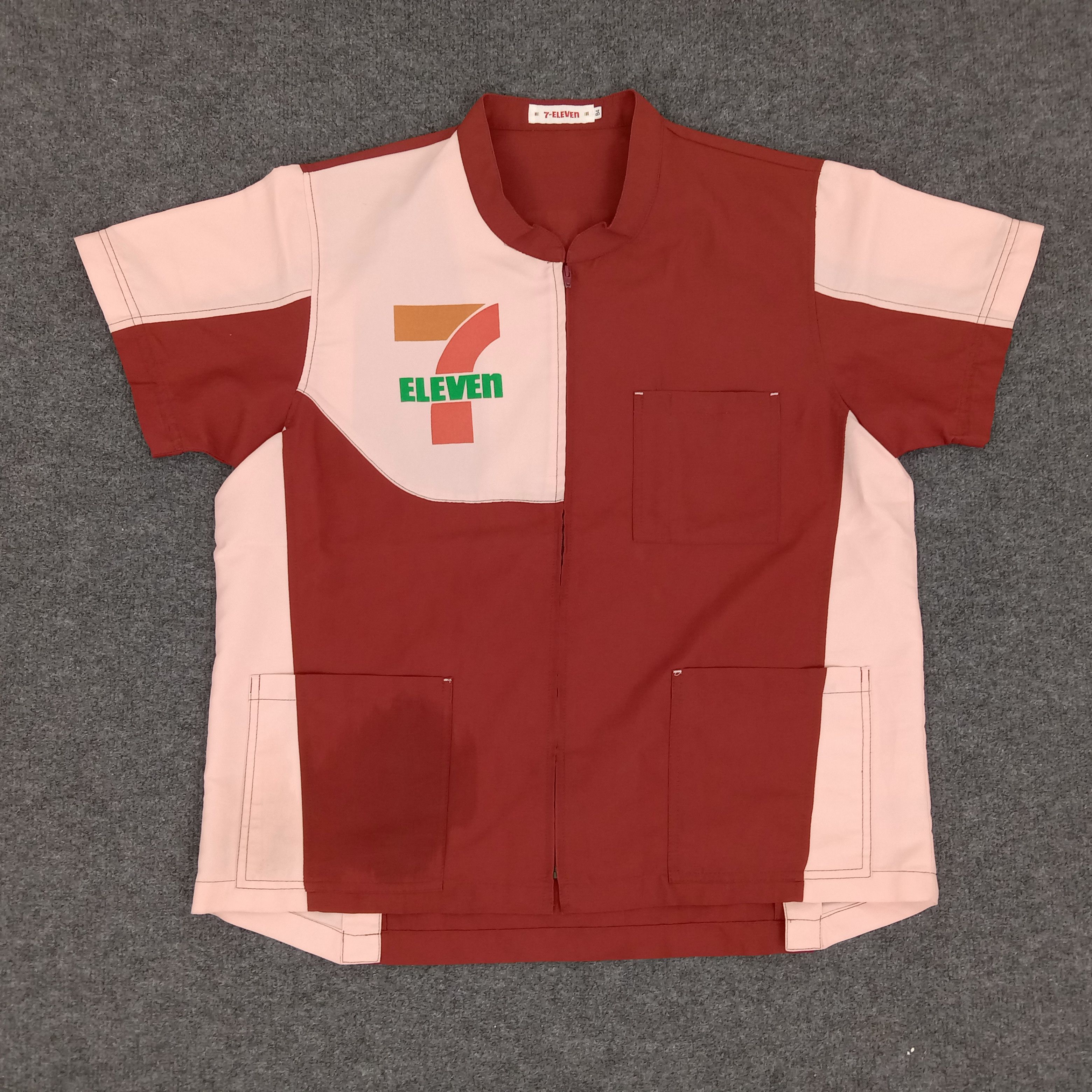Japanese Brand × Vintage 7 Eleven Japanese Brand Uniform Jacket Size US L / EU 52-54 / 3 - 1 Thumbnail