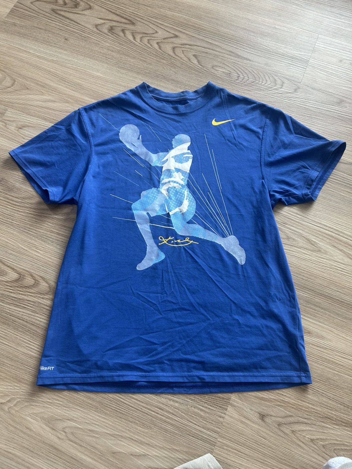 Nike RARE Nike Kobe Bryant Dunk Tee Blue Size US L / EU 52-54 / 3 - 1 Thumbnail