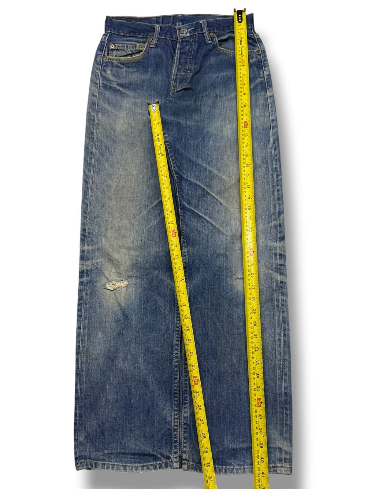 Levi's Vintage Levi’s 501 Japanese Denim Jeans | Straight Fit | W28 Size US 28 / EU 44 - 16 Thumbnail