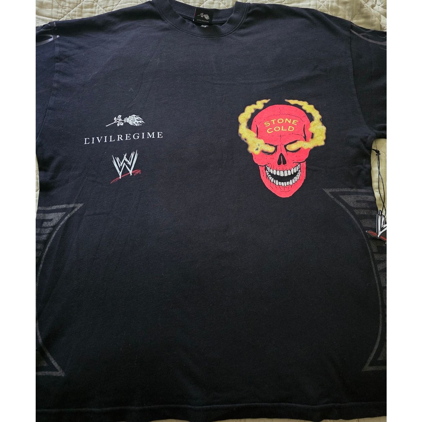 Civil Regime Civil Regime WWE Stone Cold Steve Austin "Hell Yeah" XLARGE Size US XL / EU 56 / 4 - 3 Thumbnail