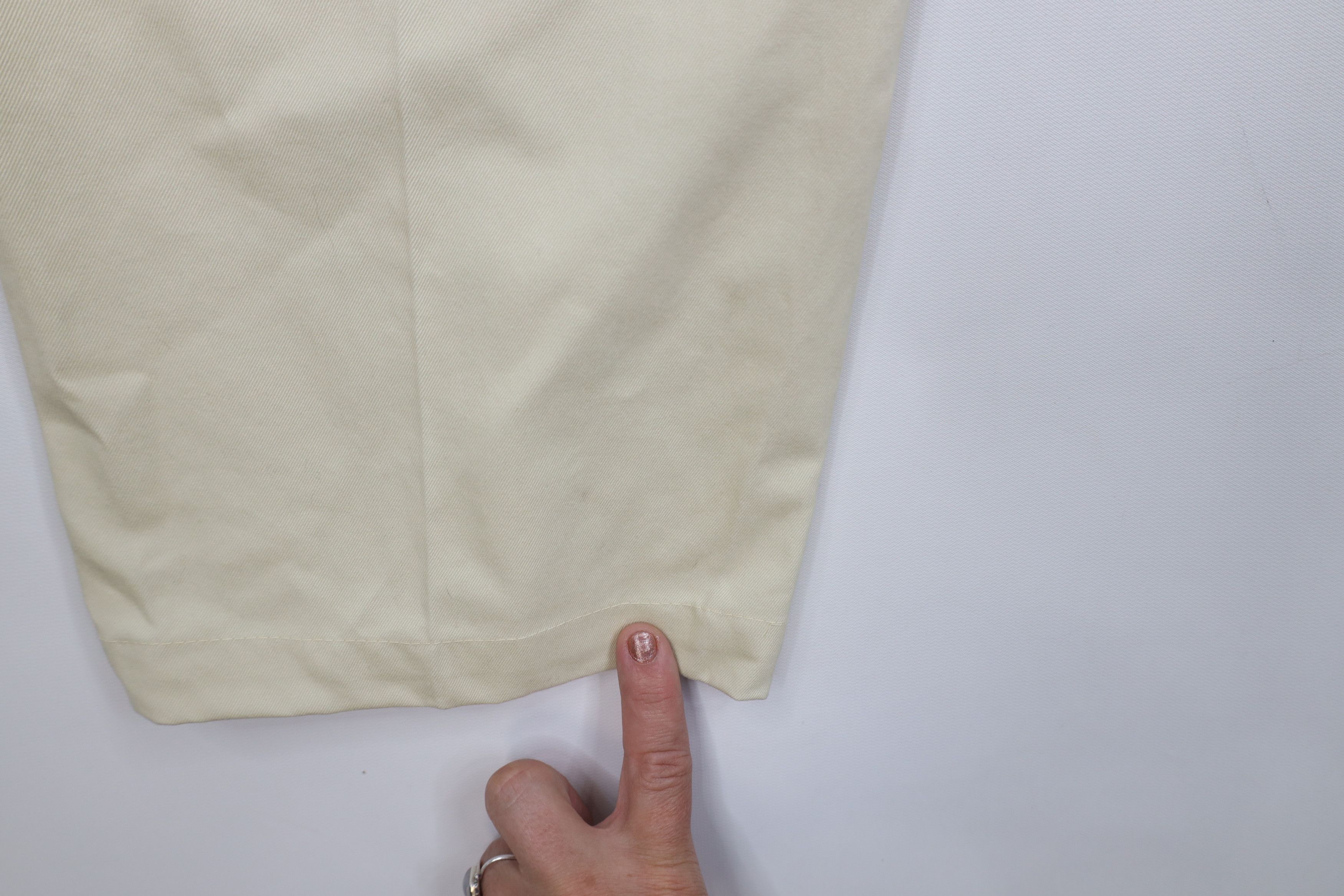 Orvis Deadstock Vintage Orvis Wide Leg Chino Pants Trousers Beige Size US 36 / EU 52 - 8 Thumbnail